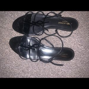 Saint Laurent Cassandra Strap Sandals